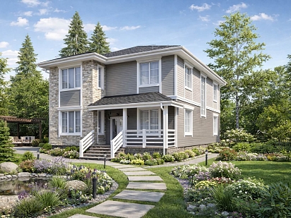 Дом из СИП панелей Котово